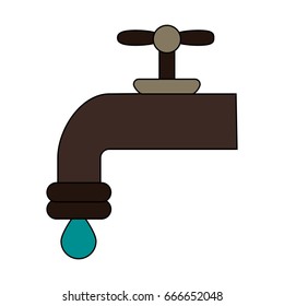 Tap water vector illustration