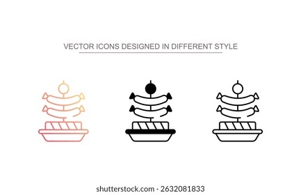 Ícone de tapas design com fundo branco ilustração stock