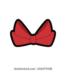 tape bow knot