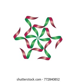 tape christmas vector illustration