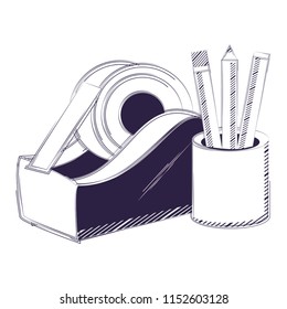 tape dispenser icon