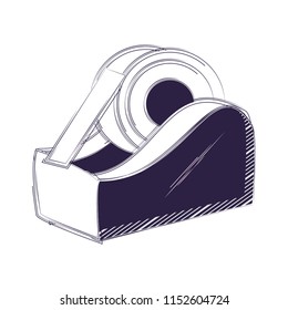 tape dispenser icon