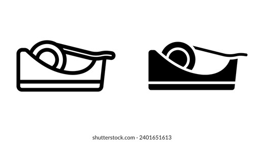 Tape Dispenser Icon. symbol for mobile concept and web design. vector illustration