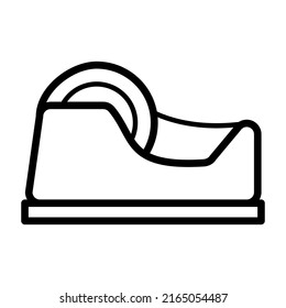 Tape dispenser icon in trendy vector design illustration