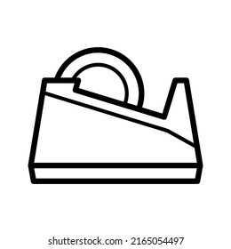 Tape dispenser icon in trendy vector design illustration