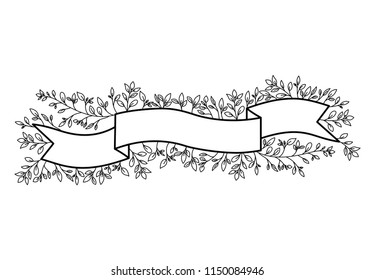 tape frame with leafs