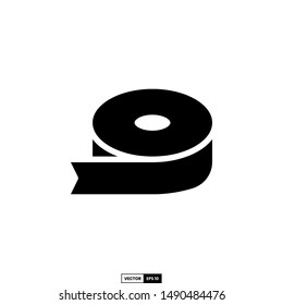 Tape icon, design inspiration vector template for interface and any purpose