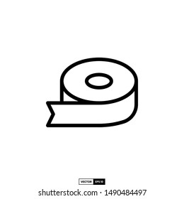 Tape icon, design inspiration vector template for interface and any purpose