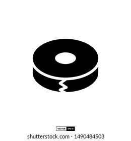 Tape icon, design inspiration vector template for interface and any purpose