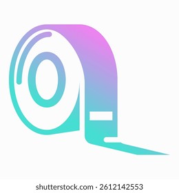 Tape Icon Element For Design