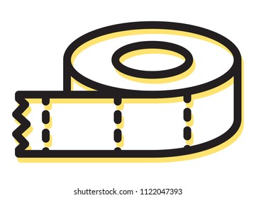 Tape Icon as EPS 10 File