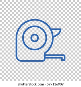  Tape icon flat.