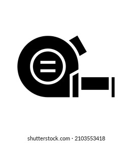 Tape icon isolated on white background