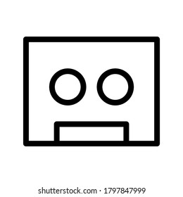 Tape icon or logo isolated sign symbol vector illustration - high quality black style vector icons
