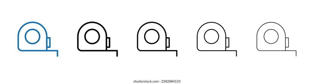 Tape icon Outline vector logo for web ui