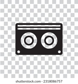 tape icon , radio icon vector