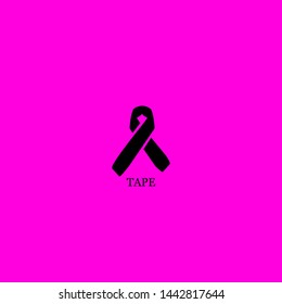 tape icon sign signifier vector