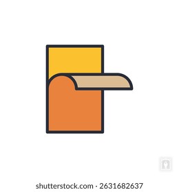 tape icon. tape Symbol sign for mobile concept and web design. Vector icon, Logo illustration, Vector graphics