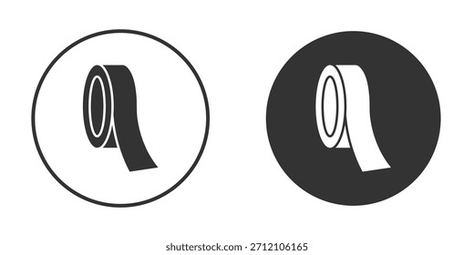 Estilo sólido del Iniciar sesión del símbolo del icono de la cinta.