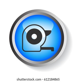  Tape icon vector.