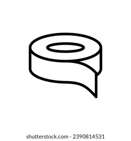 tape icon vector design template simple and clean