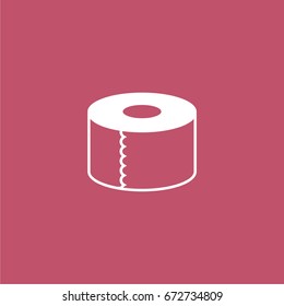 tape icon. vector sign symbol on white background