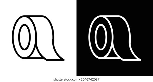 Tape icon vector simple element illustration editable