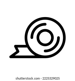 Tape Icon Vector Symbol Design Illustration