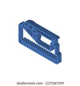 Tape isometric left top view 3D icon