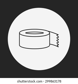 tape line icon