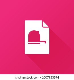 Tape measure icon