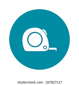  Tape measure icon. 
