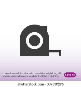 Tape measure icon	