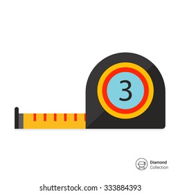 Tape measure icon