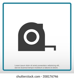 Tape measure icon	