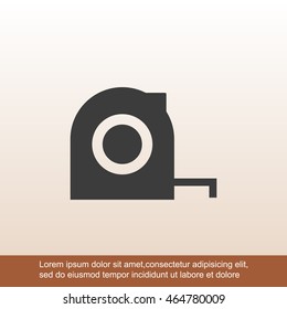 Tape measure icon	