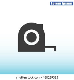 Tape measure icon	