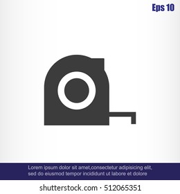 Tape measure icon	