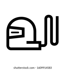 tape measure icon isolated sign symbol vector illustration - high quality black style vector icons
