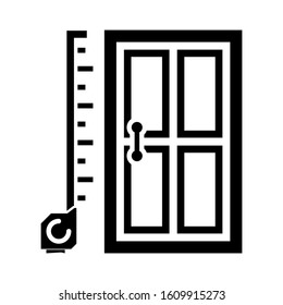 tape measure icon isolated sign symbol vector illustration - high quality black style vector icons
