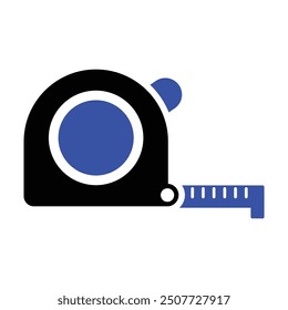 Tape Measure Icon, Vector Graphics