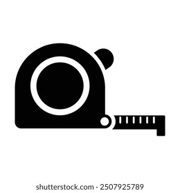 Tape Measure Icon, Vector Graphics