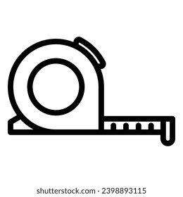 Tape Measure Icon Vector On Trendy Design