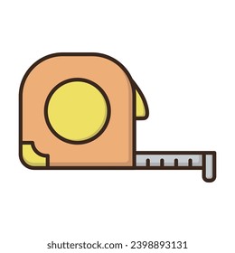Tape Measure Icon Vector On Trendy Design