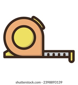Tape Measure Icon Vector On Trendy Design