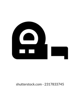 tape measure icon for your website, mobile, presentation, and logo design.