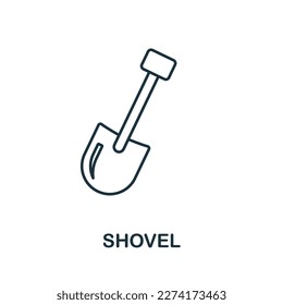 Icono de línea de medida de cinta. Elemento sencillo de la colección de construcción. Icono de esquema de medida de cinta creativa para diseño web, plantillas, infografías y más