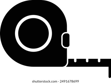 Maßband, Symbol des Messwerkzeugs