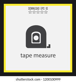 tape measure   vector icon