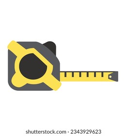 Tape measure vector illustration isolated on white
